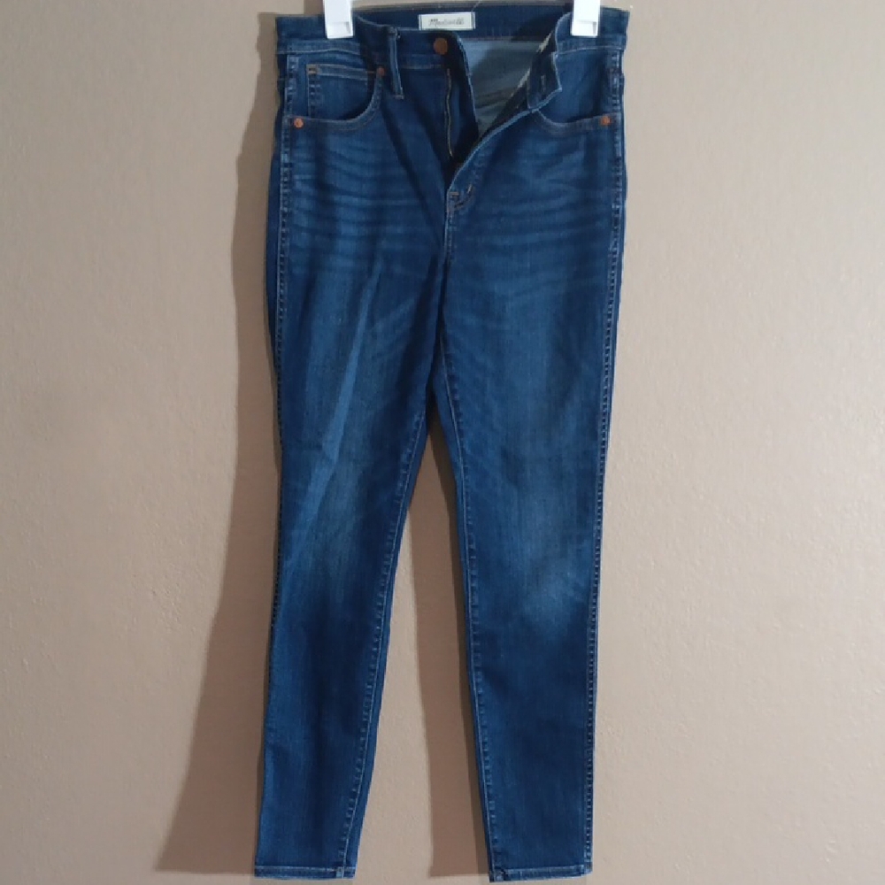 Madewell Skinny Jeans in Dark Blue Wash